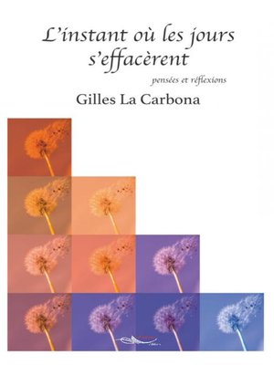 cover image of L'instant où les jours s'effacèrent